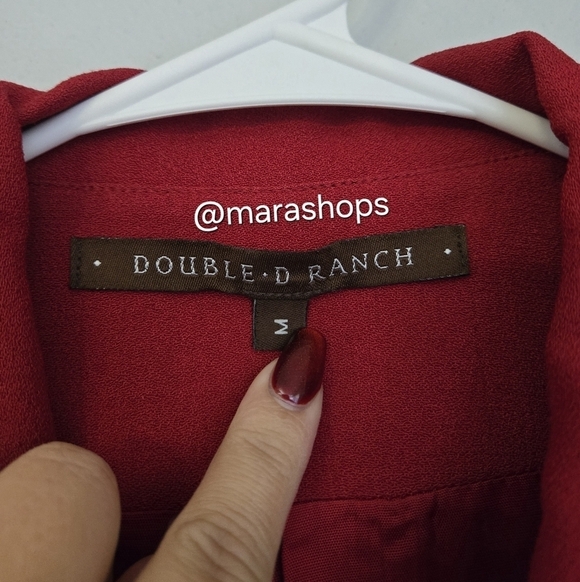 Double D Ranch Red Studded Jacket - Picture 3 of 7